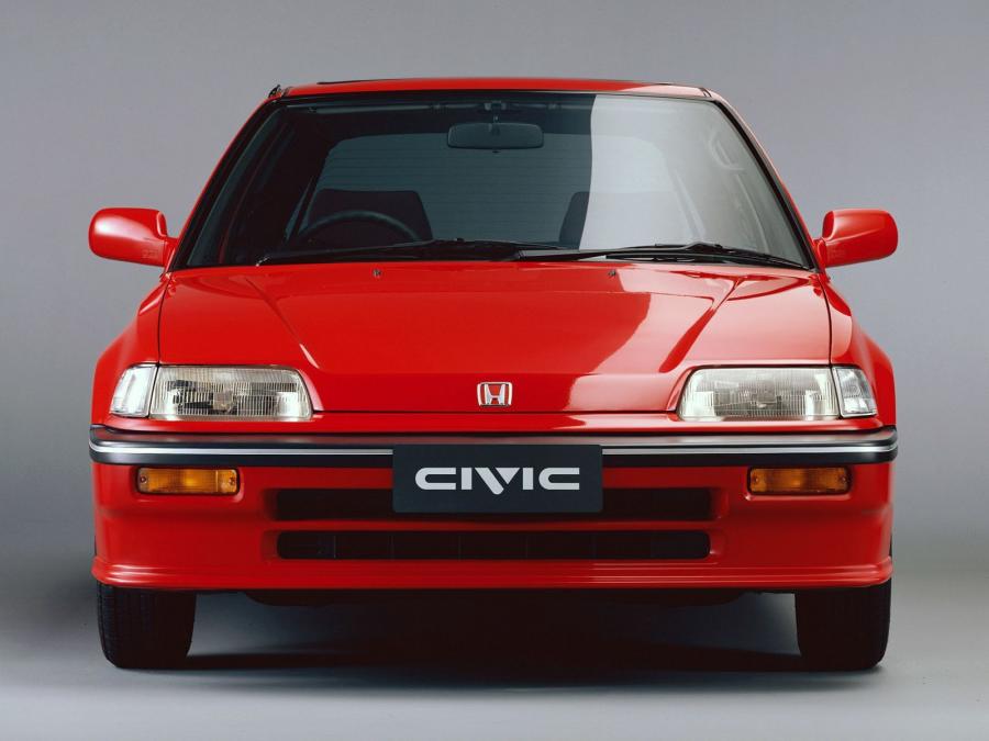  Honda Civic Hatchback 1987 года  (JP) (фото 3 из 5)